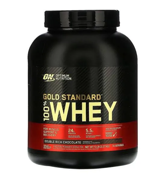 Optimum Nutrition Gold Standard 100% Whey Double Rich Chocolate 2.27Kg