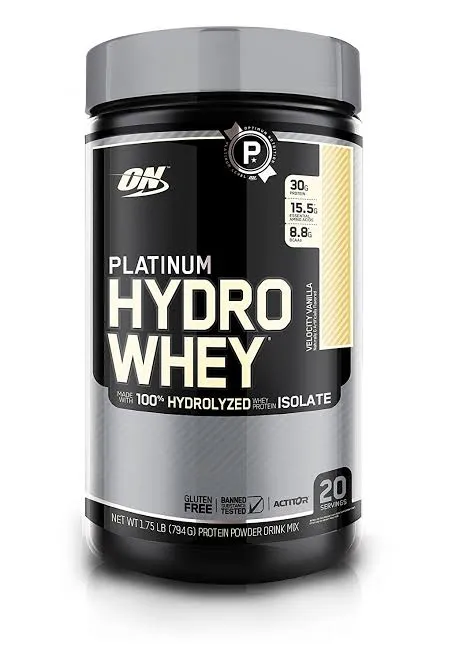 Optimum Nutrition Platinum Hydro Whey Velocity Vanilla 1.75Lb