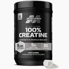 MTECH Platinum 100% Creatine Unflavoured 400g