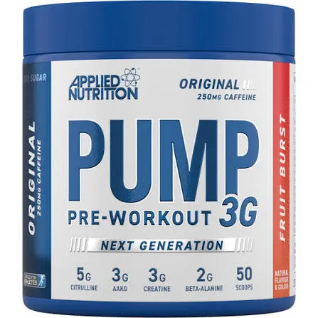 Applied Nutrition Pump 3G Pre-Workout Fruit Burst 375g