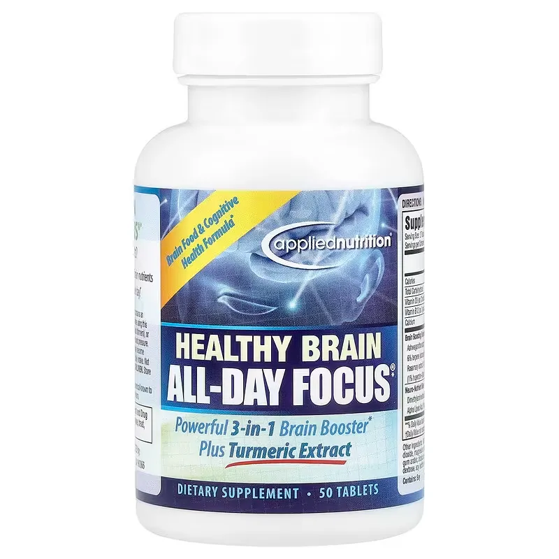 Applied Nutrition Healthy Brain All-Day Focus 50s