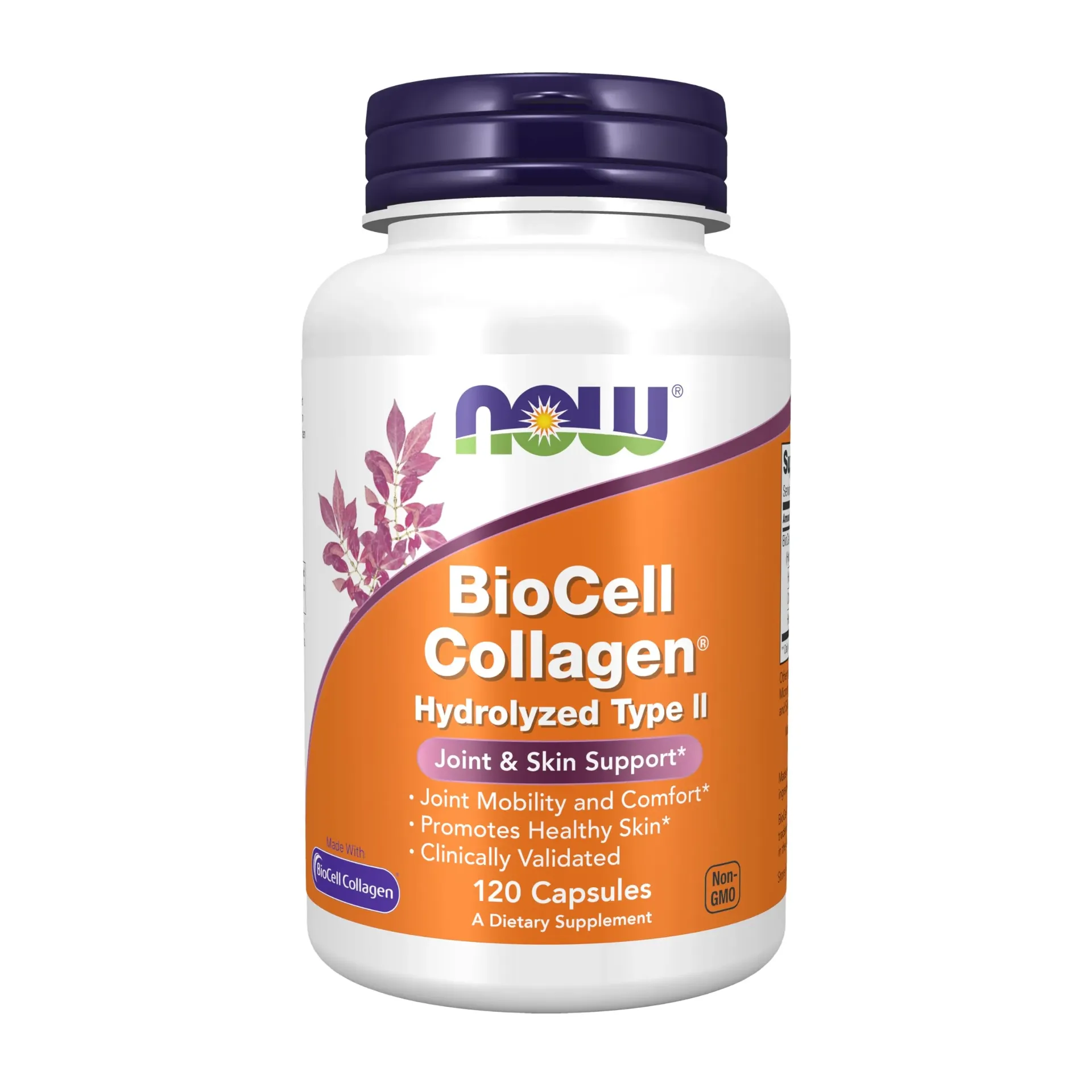 NOW BioCell Collagen Hydrolyzed Type II Vcaps 120's