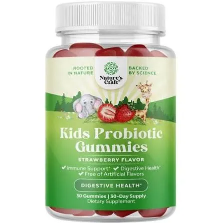 Nature's Craft Kids Probiotic Gummies 30's