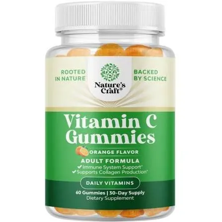 Nature's Craft Vit C Gummies 60's