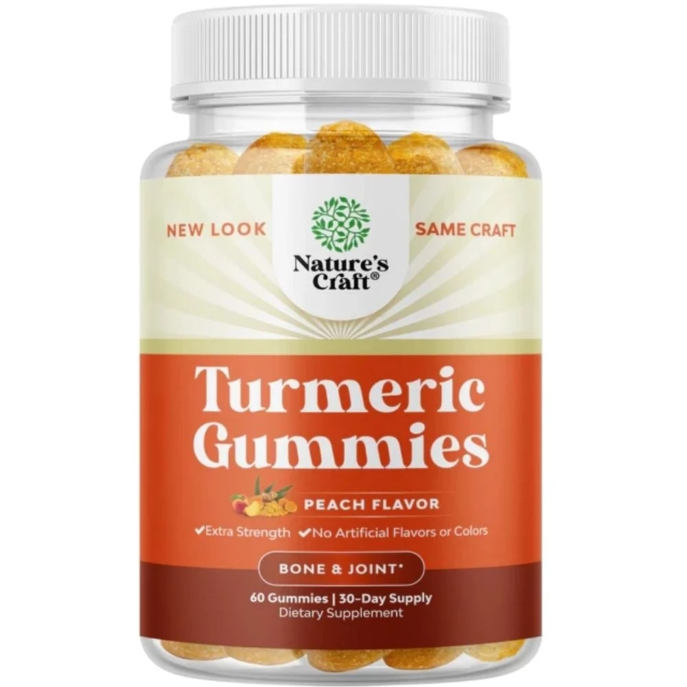 Nature's Craft Turmeric Gummies 60's